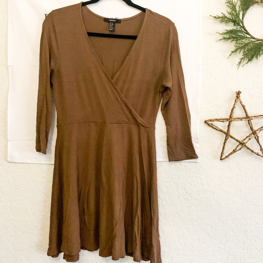 Forever 21 Brown Dress
